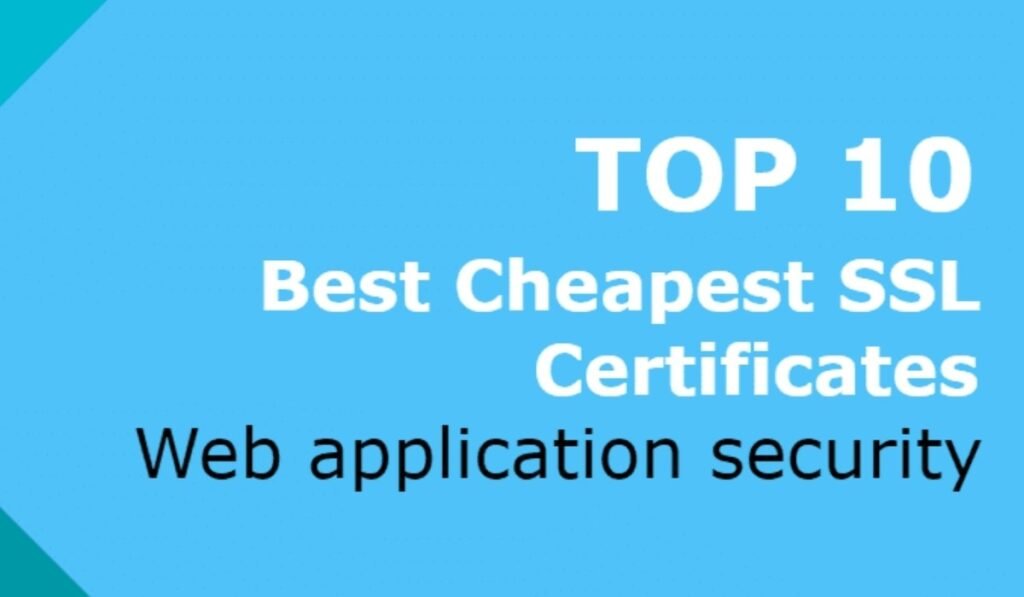 Cheapest SSL Certificate