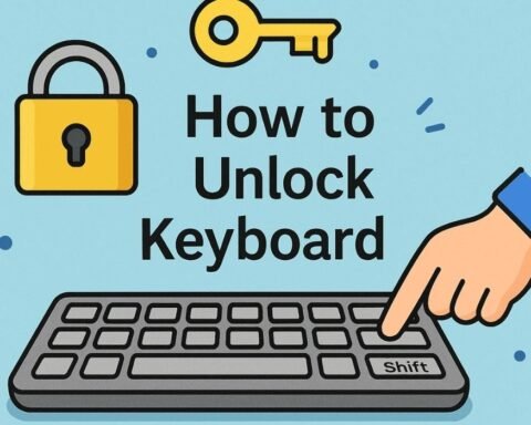 Unlock a Keyboard